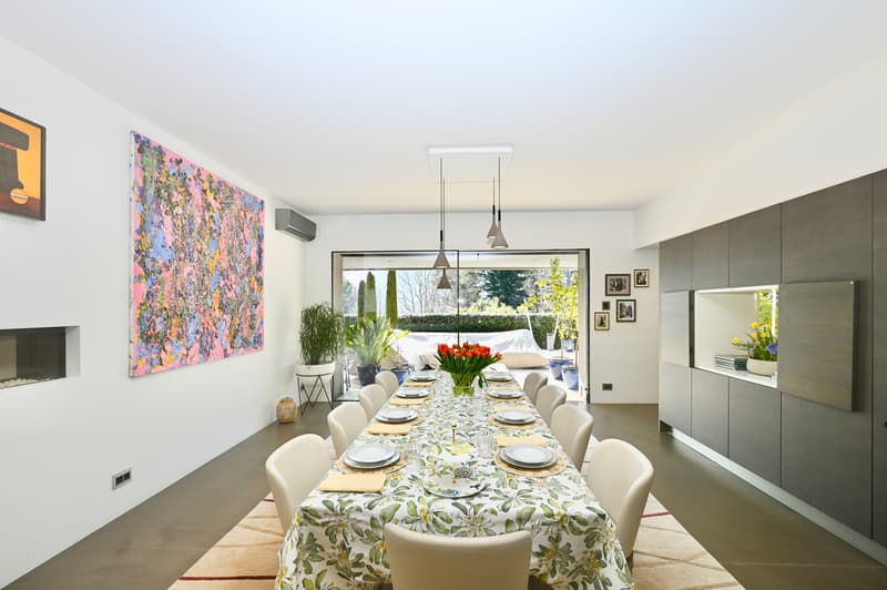 Esclusiva Villa di Design immersa nel Verde a Pochi Minuti da Lugano (9)