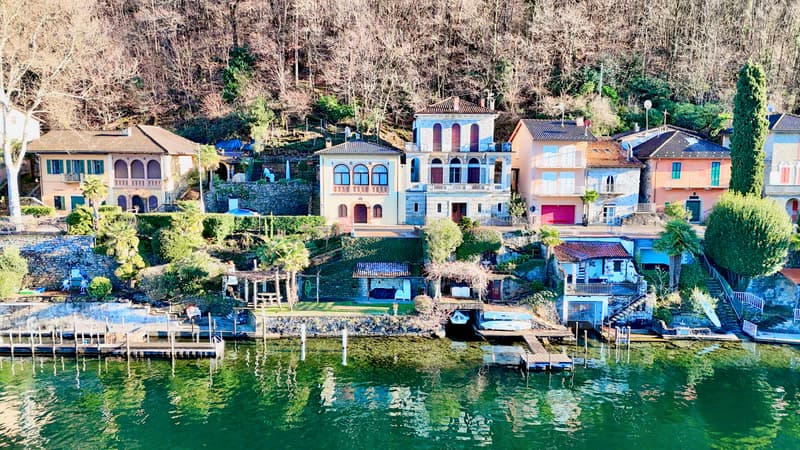 Casa di Vacanza - Affascinante Villa Storica fronte Lago di Lugano (1)