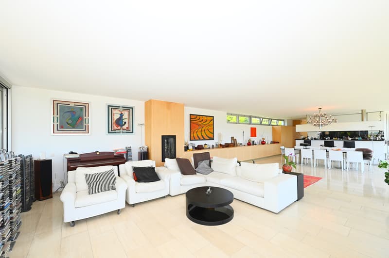 Elegant Modern Villa Surrounded by Greenery with Panoramic View of Lake Lugano (8)