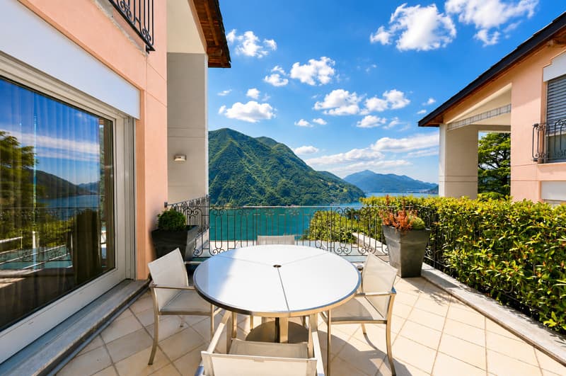 Refined Luxury Duplex with Breathtaking Lake View in Ruvigliana (5)