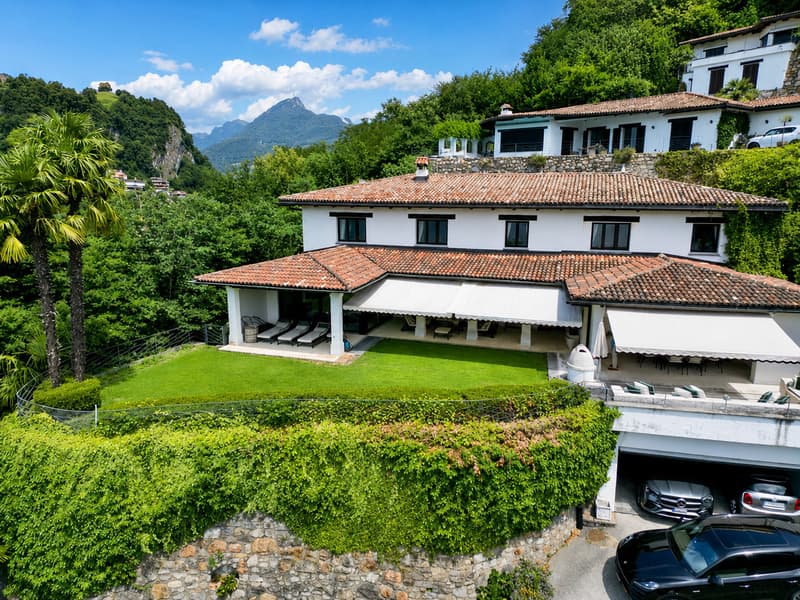 Villa di Lusso con Piscina e Vista Mozzafiato sul Lago di Lugo (3)