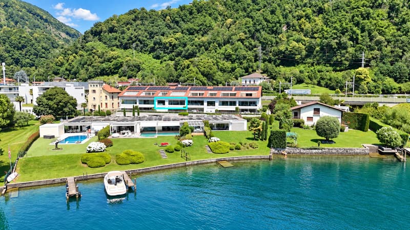 Raffinato Appartamento con Magnifica Vista sul Lago di Lugano (4)