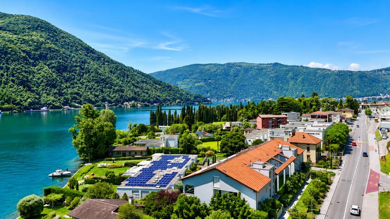 Raffinato Appartamento con Magnifica Vista sul Lago di Lugano (5)