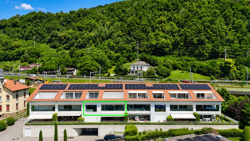 Raffinato Appartamento con Magnifica Vista sul Lago di Lugano (2)