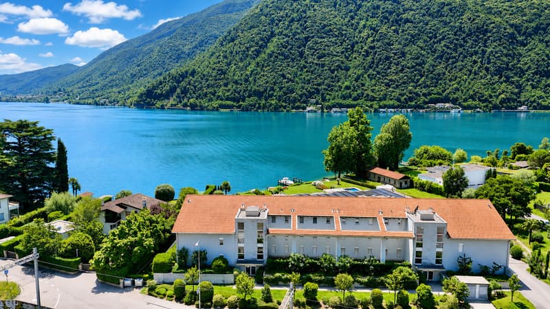 Raffinato Appartamento con Magnifica Vista sul Lago di Lugano (4)