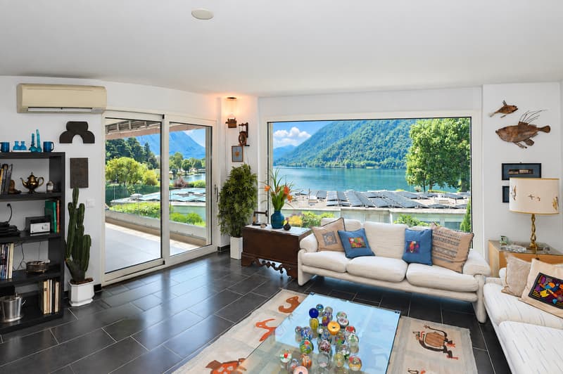 Raffinato Appartamento con Magnifica Vista sul Lago di Lugano (1)