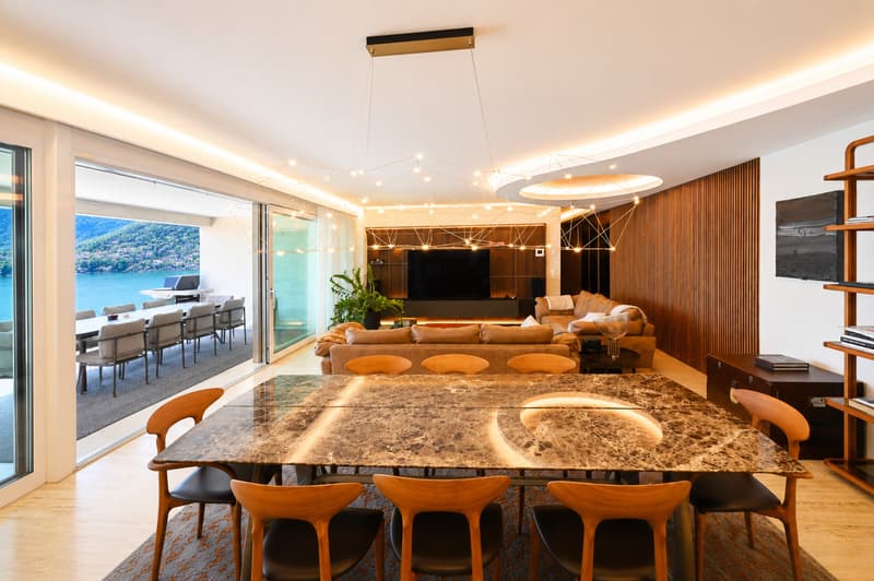 Arredato Appartamento di Lusso con Ampia Terrazza e Vista Lago (8)