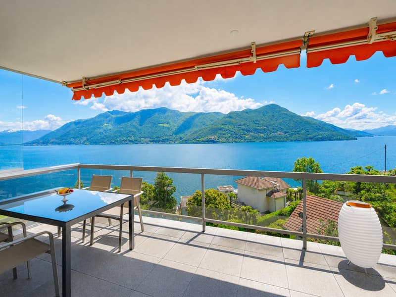 Ein Logenplatz über dem Lago Maggiore: Ihre Ferienresidenz in Brissago (2)