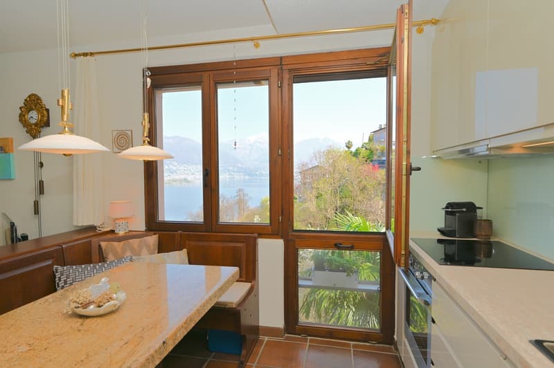 Mediterrane Ferienwohnung mit Seeblick und Aussenpool (9)