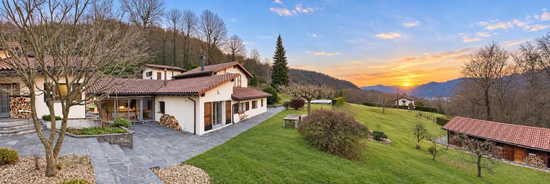 Villa Padronale: Piscina e 2 Dépendance nella quiete della Capriasca (5)