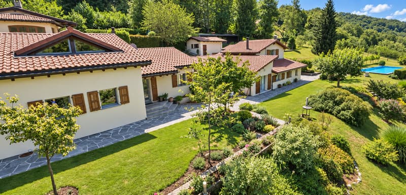 Villa Padronale: Piscina e 2 Dépendance nella quiete della Capriasca (4)