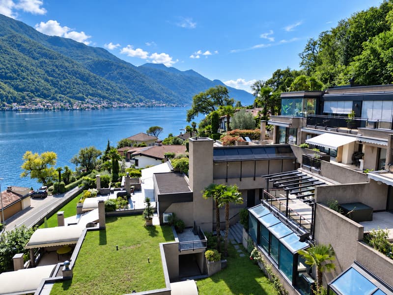 Appartamento di prestigio con terrazza e accesso privato al lago (2)