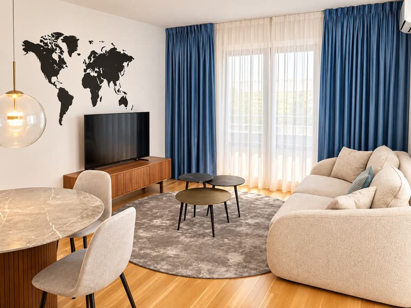 Lugano centro - Elegante appartamento arredato di 2.5 locali (1)