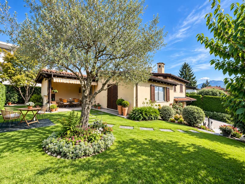 Casa di Vacanza: Giardino, Eleganza & Tranquillità vicino a Lugano (1)
