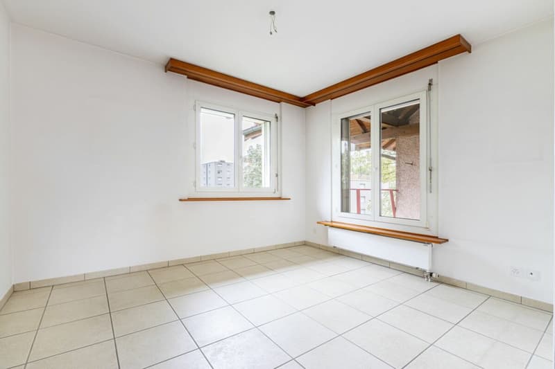 Appartement unique et lumineux avec plan d'étage individuel et deux balcons (6)