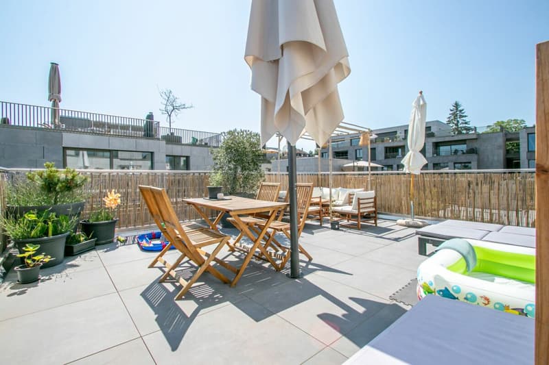 Modern 3.5-room maisonette in Minergie-P standard - rural, central & with 40m² sun terrace (7)