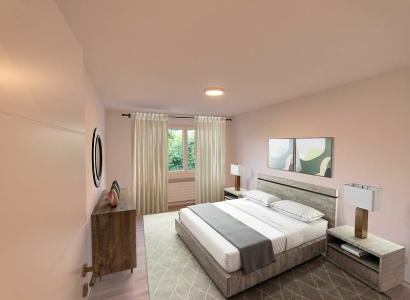 Totally renovated 3.5-room apartment with garage box in a quiet cul-de-sac (7)