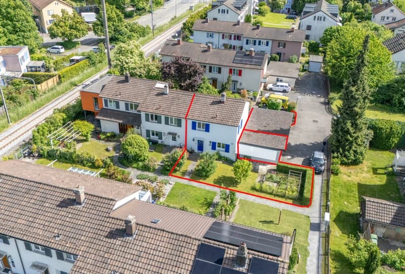 Charming 4.5 room corner single-family house with protected outdoor area and garage box (4)