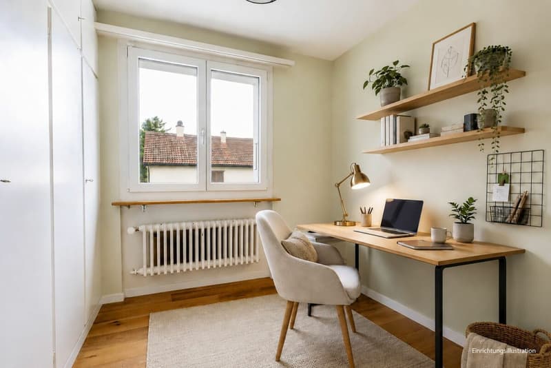 Charming 4.5 room corner single-family house with protected outdoor area and garage box (18)