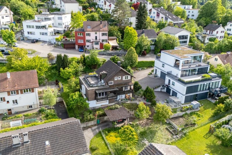 Attractive building land plot with new construction potential in Winterthur-Wülflingen (2)