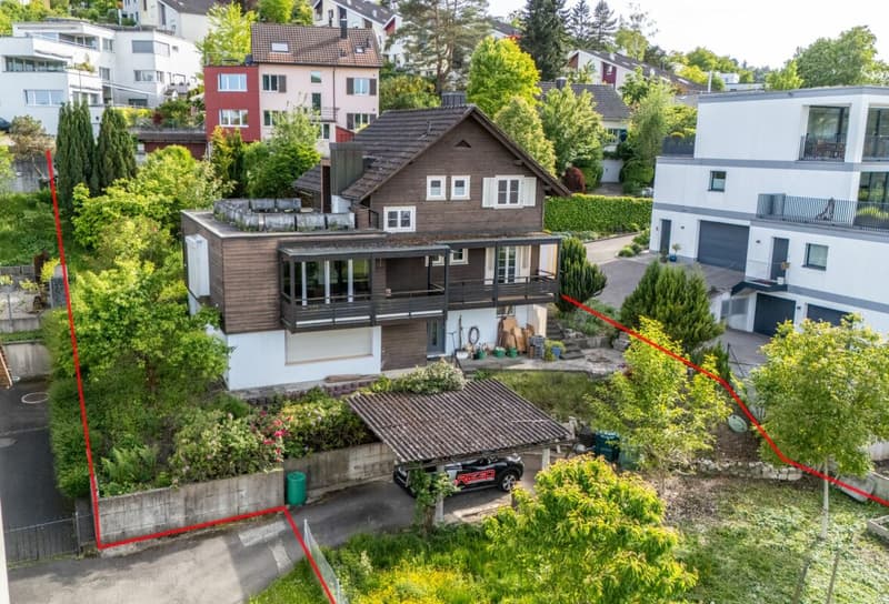 Attractive building land plot with new construction potential in Winterthur-Wülflingen (3)