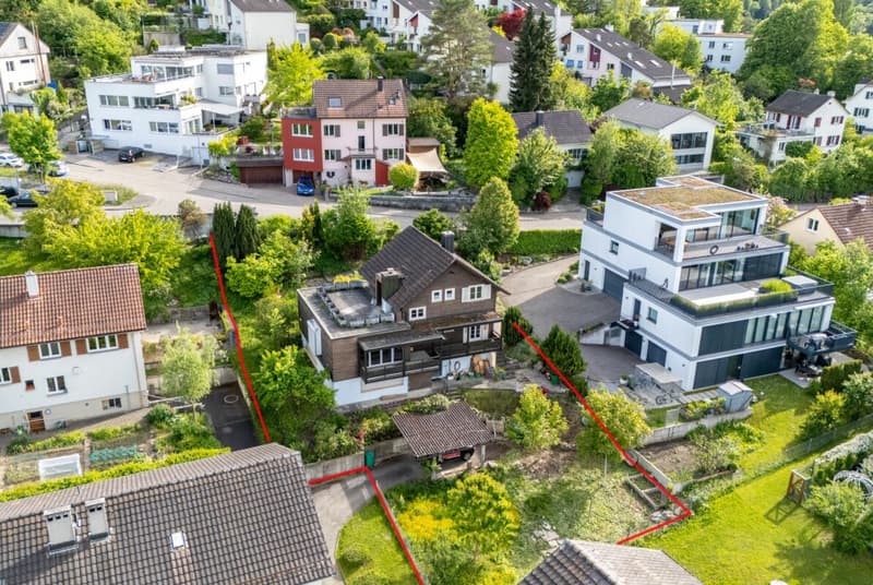 Attractive building land plot with new construction potential in Winterthur-Wülflingen (4)
