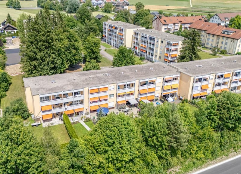 Appartamento confortevole di 3,5 locali con balcone e due posti auto sotterranei (2)