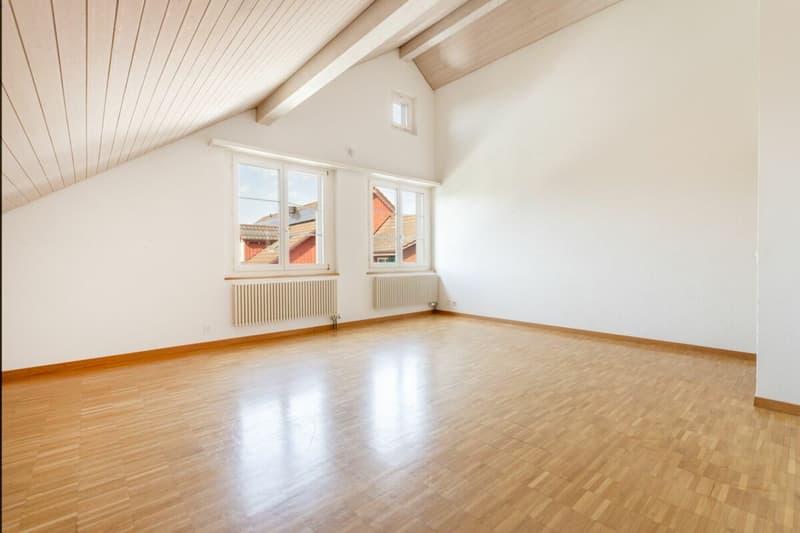 Charmante 3.5-Zimmer-Dachwohnung mit grosszügigem Gartenbereich (4)