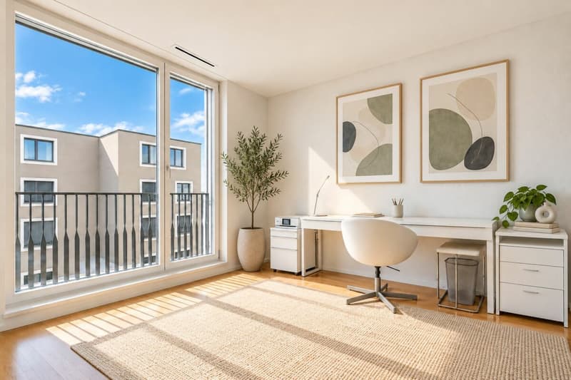 Modern wohnen in Rheinnähe - 4.5-Zimmer-Eigentumswohnung mit Minergie und einem Tiefgaragenplatz (9)