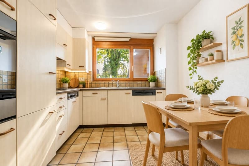 4.5-Zimmer-Gartenwohnung mit Weitsicht ins Grüne (3)