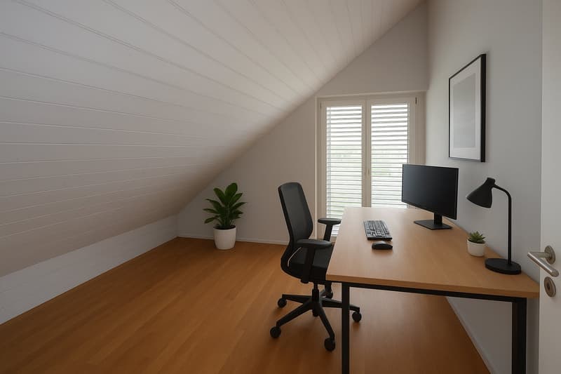 *** Very centrally located 5.5 room attic maisonette apartment *** (13)