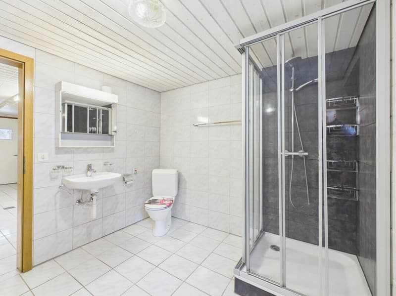 Nasszelle in der Maisonettewohnung