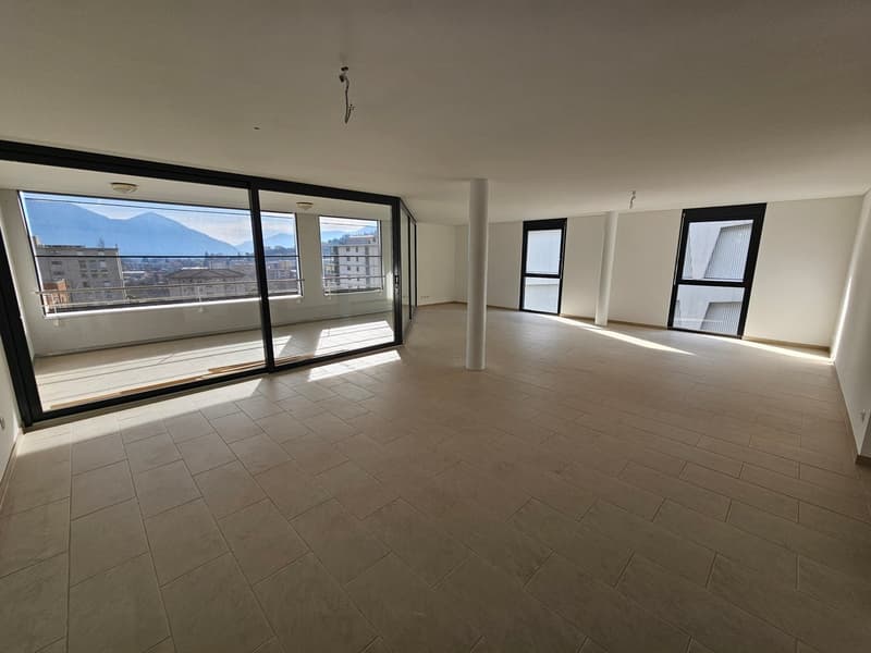 Splendido appartamento 4.5 locali con vista sulle montagne a Solduno (1)