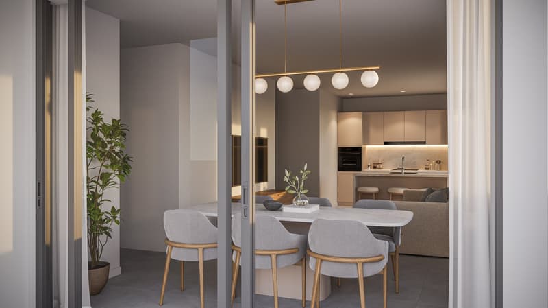 Nouveau 4.5 pièces avec grandes terrasses - Pregassona (10)