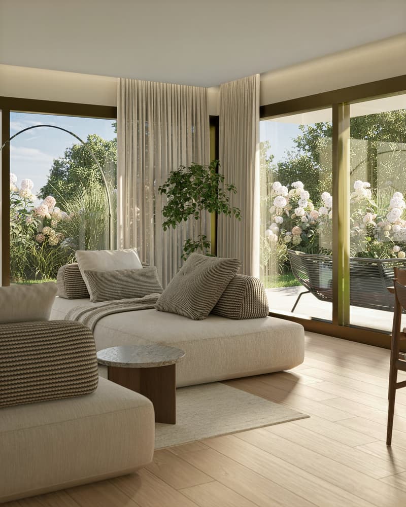 Montagnola - New 2.5 rooms on the first floor (9)