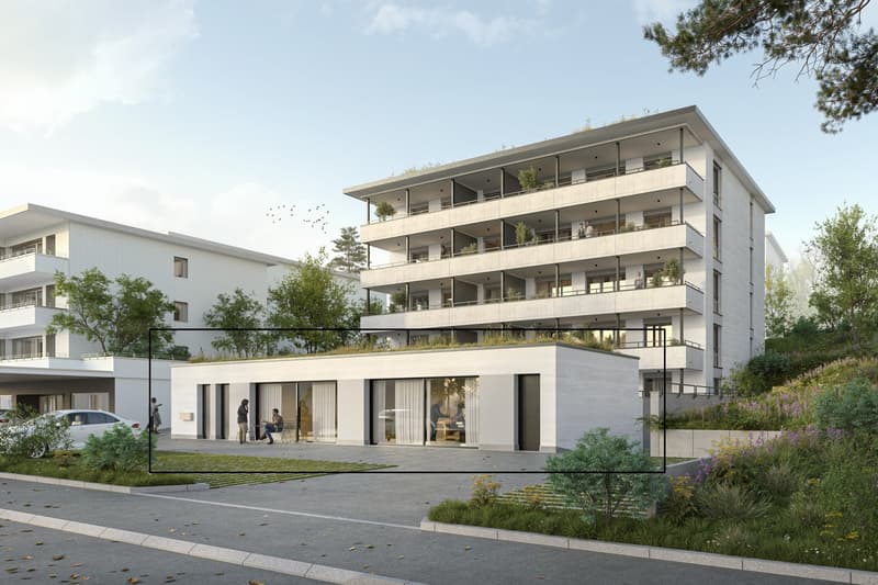 Commercial spaces in the new building "Rehpark" – flexible and individually designable (1)