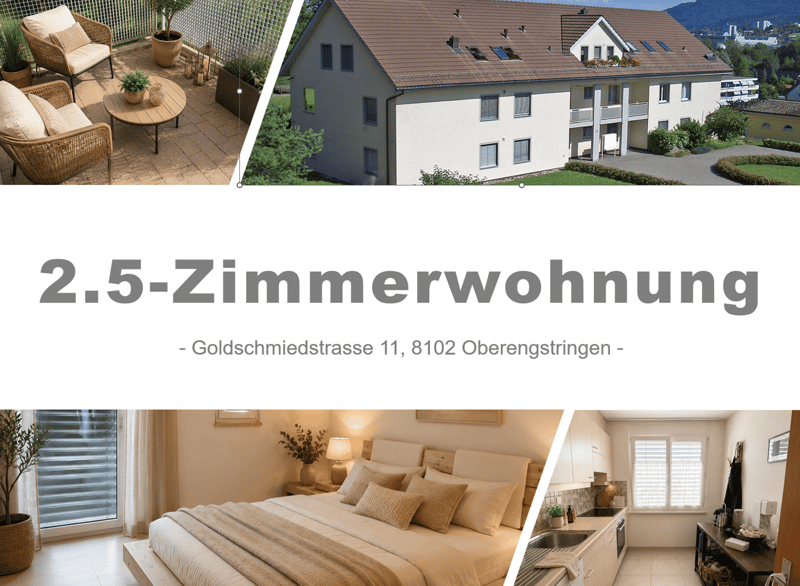 Charmante 2.5-Zimmer-Wohnung mit Balkon in Oberengstringen (1)