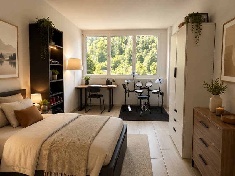 Charmante 3.5-Zimmer-Maisonette-Wohnung in Gattikon (7)
