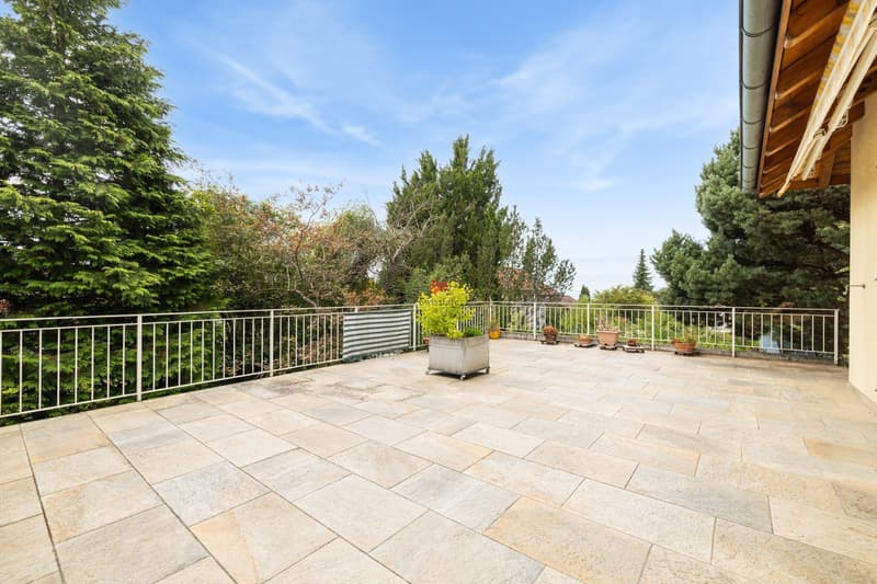 Terrasse mit Aussicht