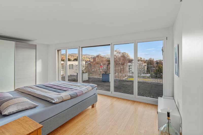 Attic apartment with great panoramic and mountain views (7)