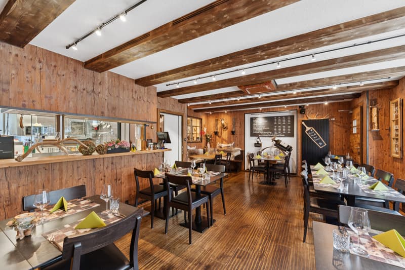 Gemsli - Alpenthai:  Restaurant mit Wohnung in Altstätten (2)