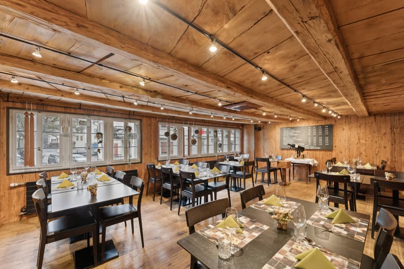 Gemsli - Alpenthai:  Restaurant mit Wohnung in Altstätten (4)