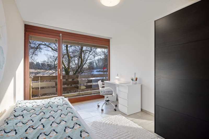 Ruhiges Zimmer, ideal für Arbeiten oder Spielen