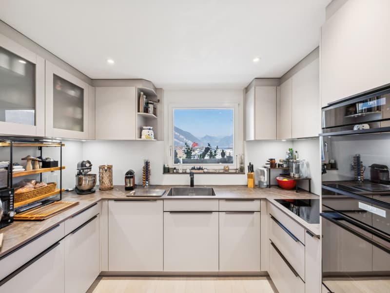 Appartement rénové avec vue panoramique sur le lac ! (6)