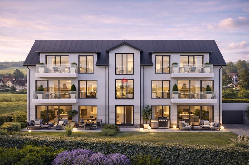 Neubauparzelle mit Projektstudie für 6 Wohnungen (1)