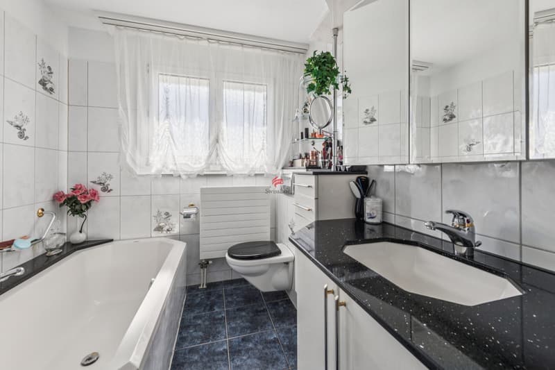 Attic apartment with large roof terrace and panoramic view in quiet location of Lenzburg (10)