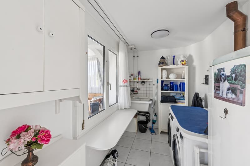 Attic apartment with large roof terrace and panoramic view in quiet location of Lenzburg (9)