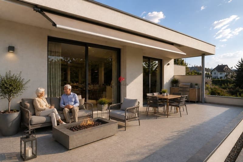 Terrasse Attikawohnung