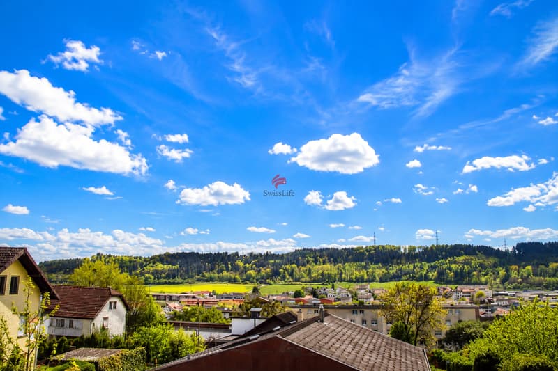 Aussicht vom Balkon