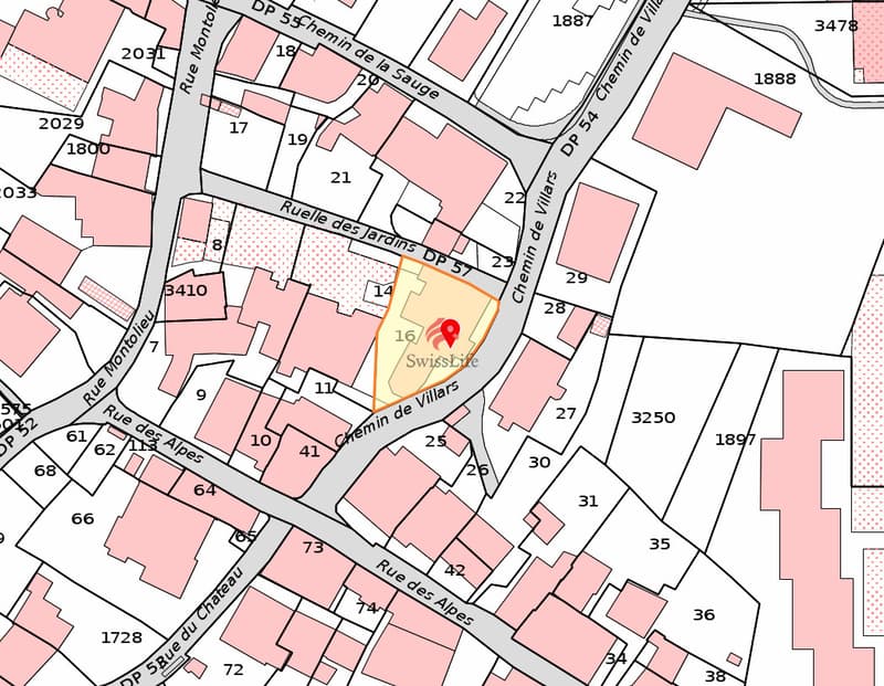 / Plan cadastral
